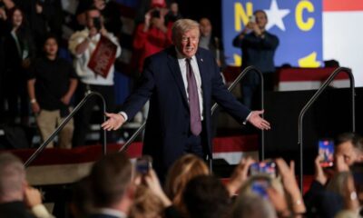 Trump hopes North Carolina speech will bolster standing on US economy