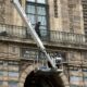 Louvre museum installs security bars on balcony used in October’s heist