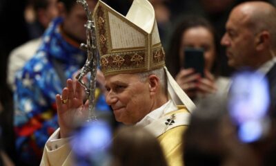 Pope Leo, on Christmas Eve, says denying help to poor is rejecting God