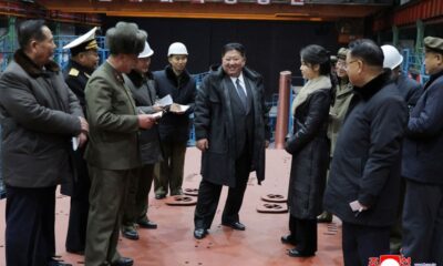 North Korea’s Kim Jong Un oversees test-firing of long-range missiles, KCNA says