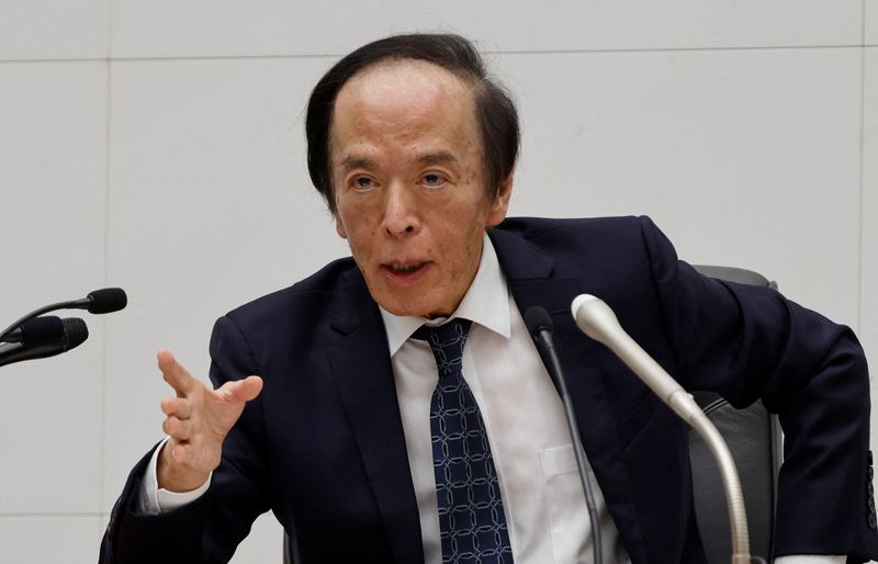 BOJ chief sees progress in hitting price goal, signals further hikes