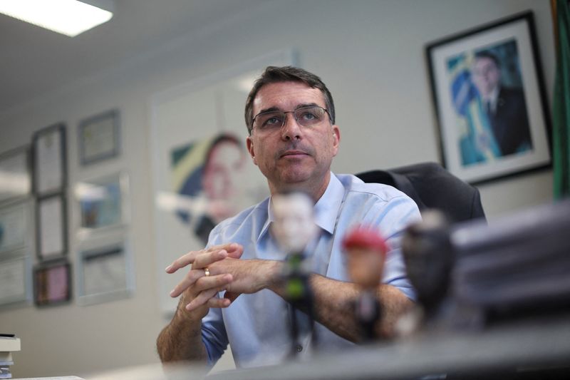 Brazil’s Bolsonaro endorses son for presidency before more surgery