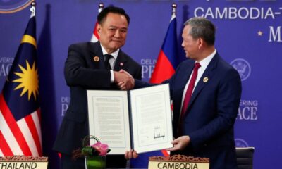 Thailand and Cambodia sign ceasefire agreement, Cambodian defence ministry says