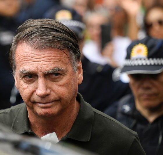 Brazil’s former President Bolsonaro has surgery to treat hiccups, wife says