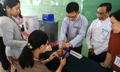 Myanmar polls open amid civil war, junta-backed party tipped to win