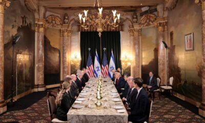 Trump warns Iran of possible strike, urges Hamas to disarm after meeting Netanyahu