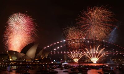 Sydney brings in New Year with nod to victims of Bondi attack