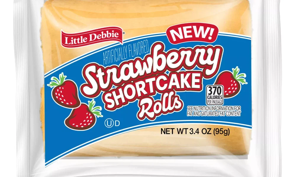 McKee unveils twin-wrapped strawberry shortcake rolls