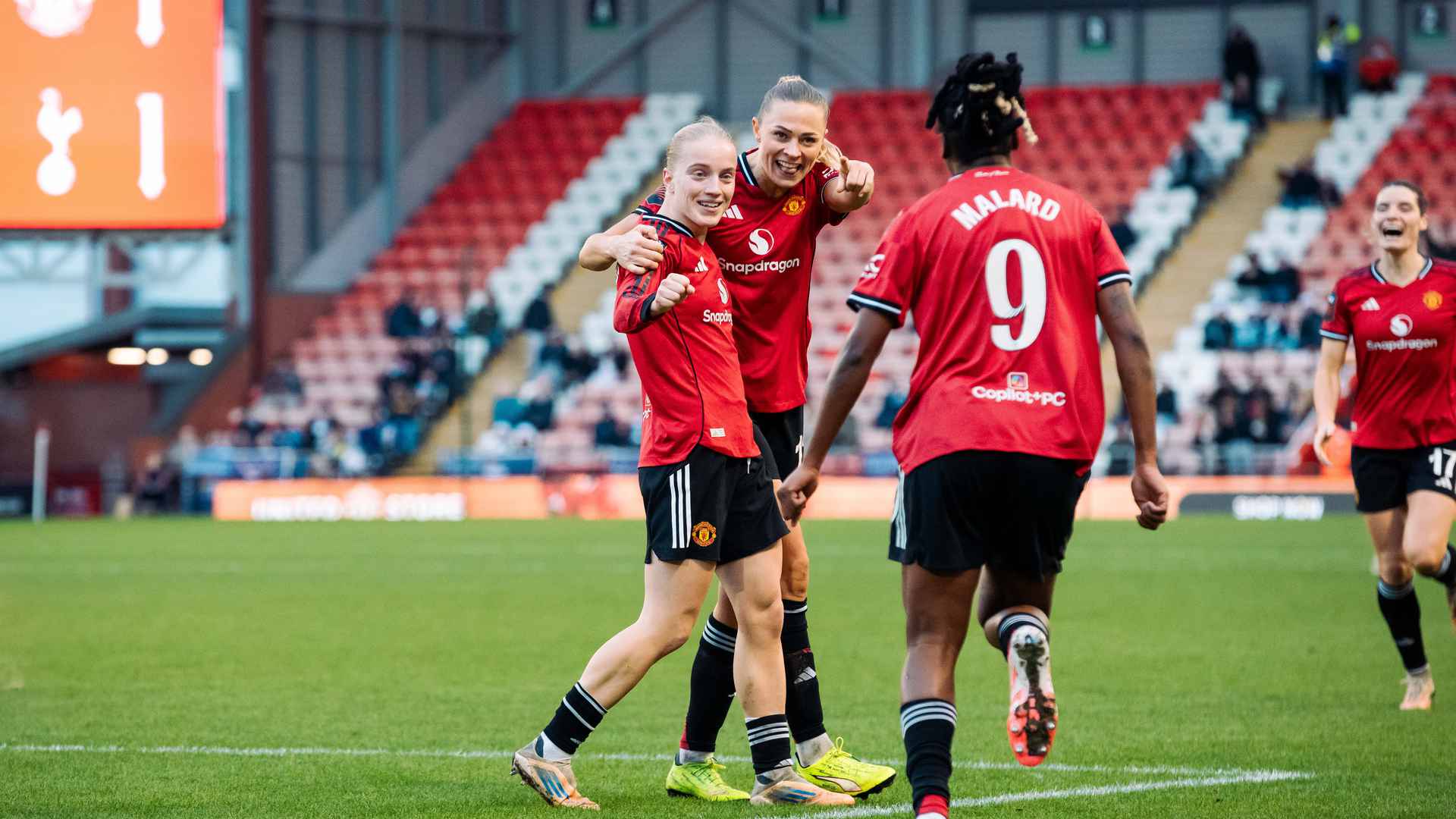 Match report | Man Utd Women 2 Spurs 1 | League Cup quarter-final