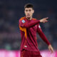 ROME, ITALY - DECEMBER 15: Matias Soule of AS Roma gestures during the Serie A match between AS Roma and Como 1907 at Stadio Olimpico on December 15, 2025 in Rome, Italy. (Photo by Paolo Bruno/Getty Images)