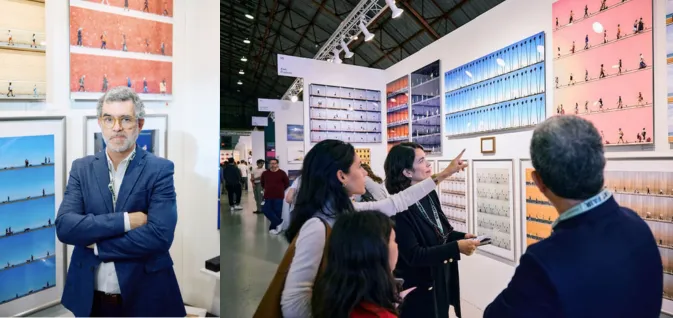 Meet Xan Padron, the Top Selling Artist of 2025 at The Other Art Fair