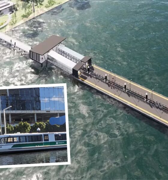 Ferry plan meeting halts amid disarray