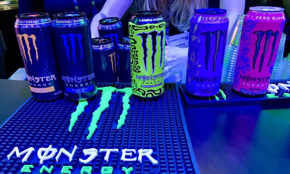 Monster benefits from new customers choosing energy