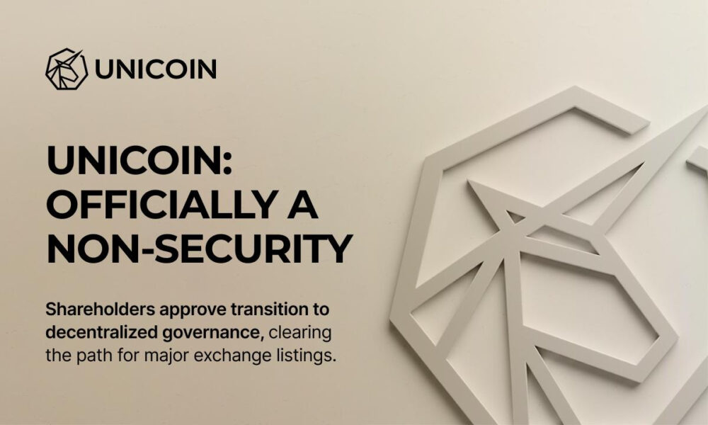 Unicoin Set for Crypto Exchange Debut Following Key Shareholder Approval
