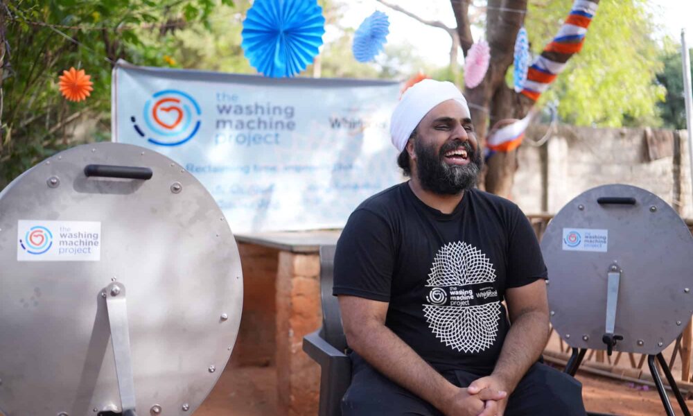 Flat-pack washing machine spins a fairer future