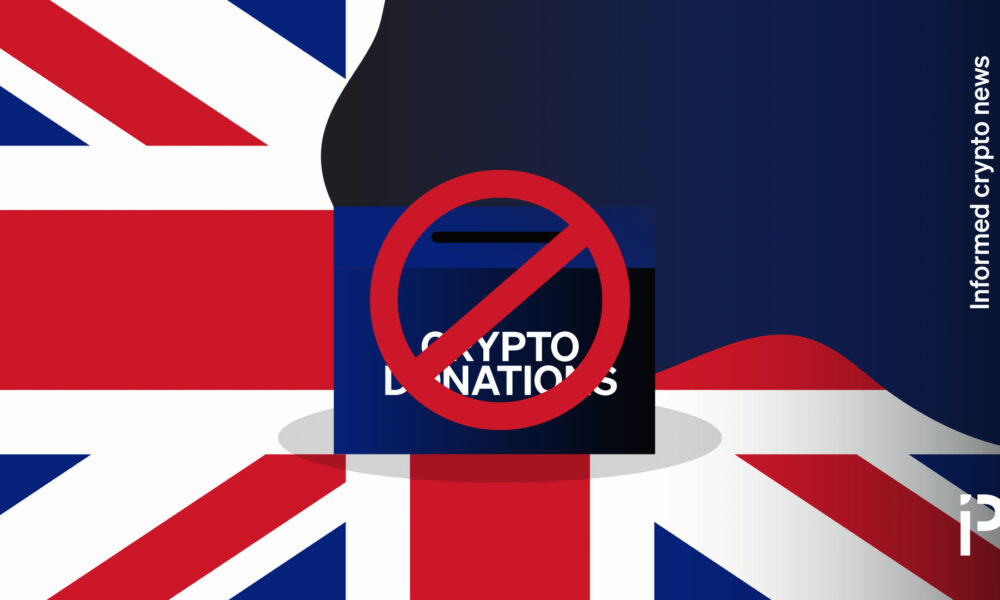 UK Government wants crypto political donations banned