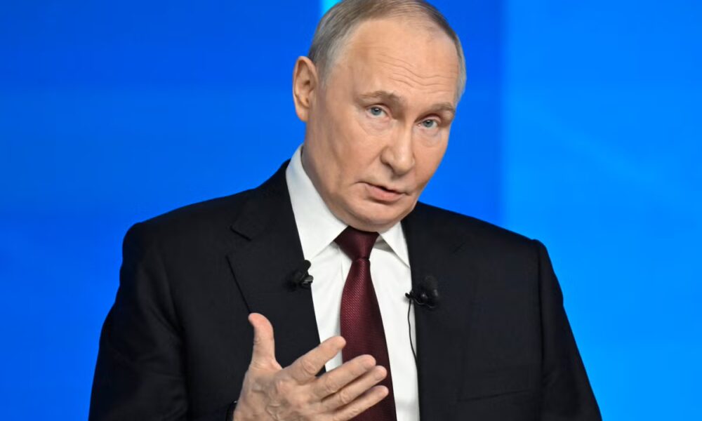 Ukraine-Russia war latest: Putin responds to EU’s failure to agree frozen assets plan in rambling press conference