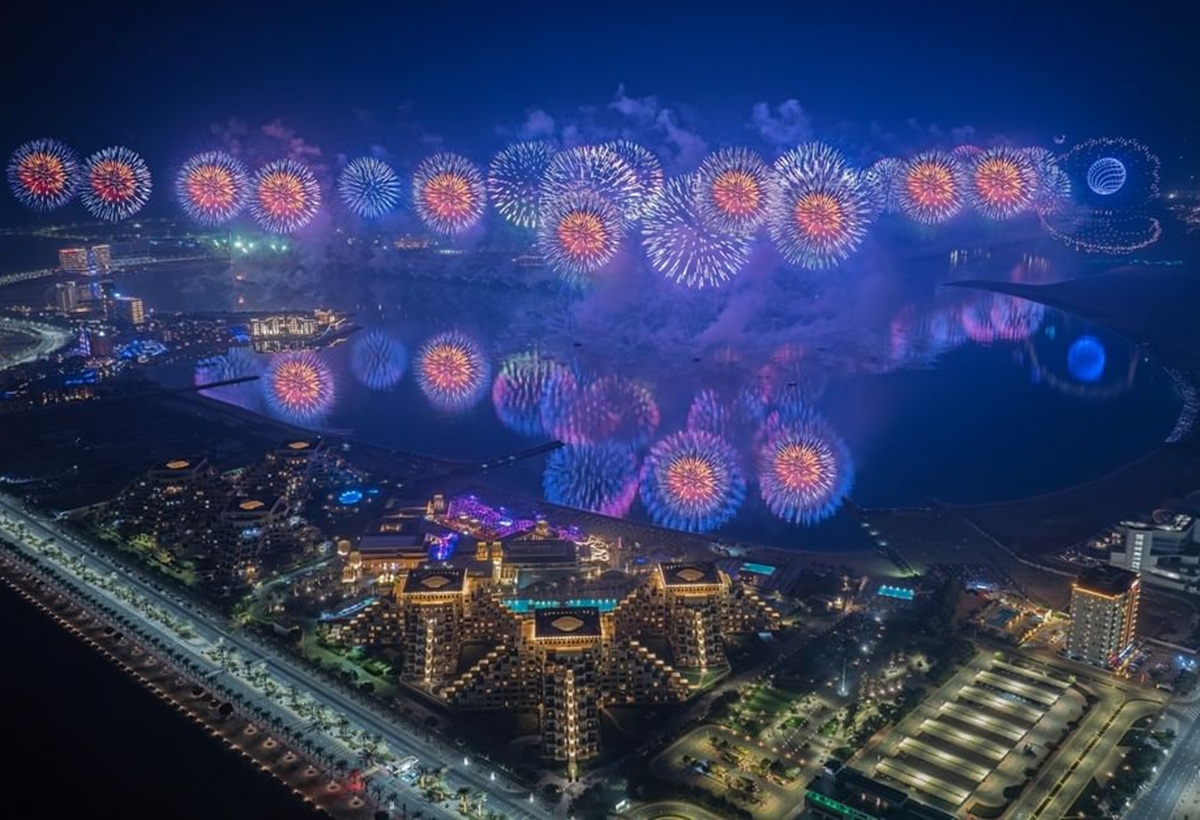 Ras Al Khaimah New Year's Eve fireworks NYE