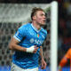 RIYADH, SAUDI ARABIA - DECEMBER 18: Rasmus Hojlund of SSC Napoli celebrates scoring his team