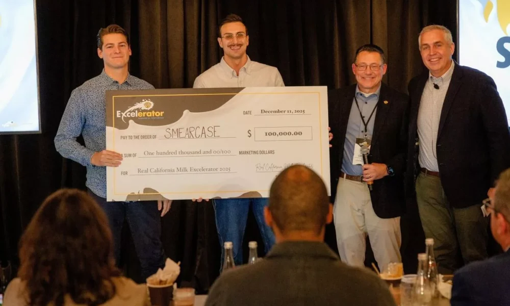 Smearcase wins Real California Milk Excelerator