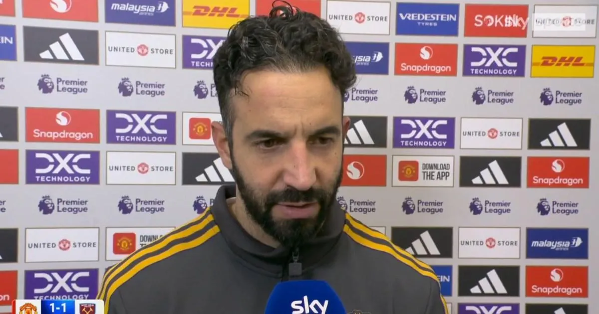 Ruben Amorim explains Kobbie Mainoo snub after Man Utd draw vs West Ham | Football
