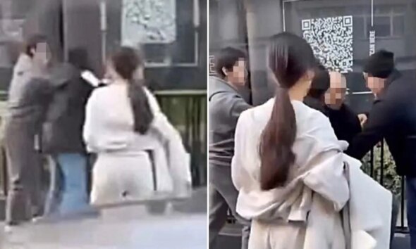 Moment Londoners bravely chase down 'watch thief' in Marylebone | News UK