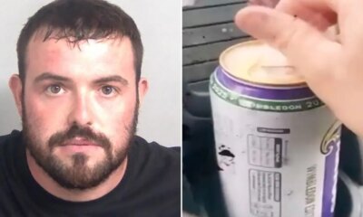 Driver cracks open a Stella before wrapping van around tree | News UK