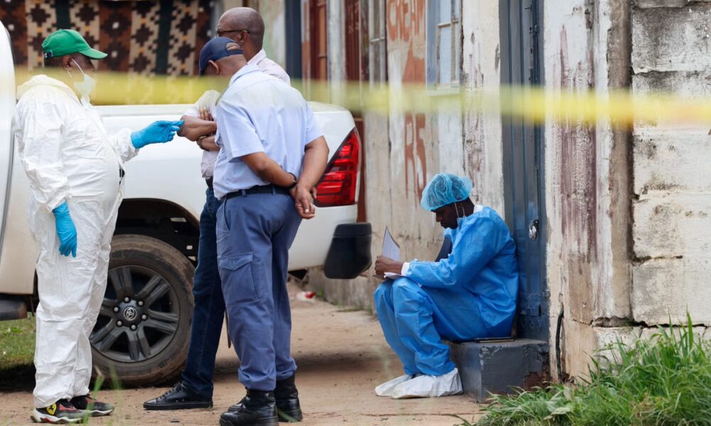 Manhunt after mass shooting at hostel in South Africa