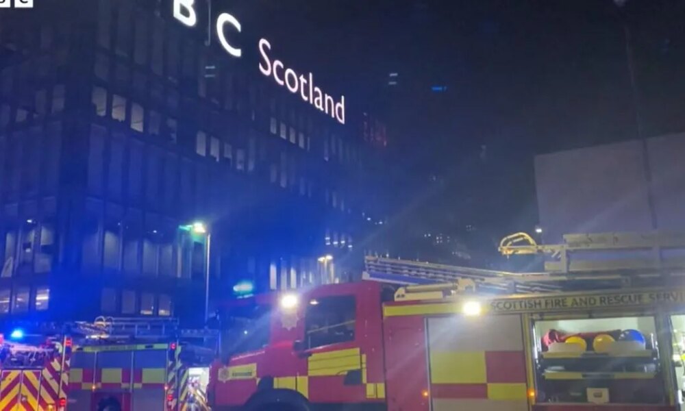 BBC radio show taken off air and office evacuated after fire breaks out