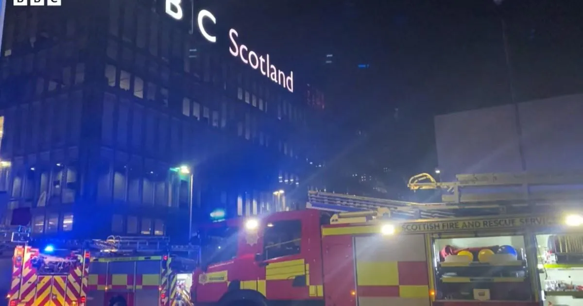 BBC radio show taken off air and office evacuated after fire breaks out