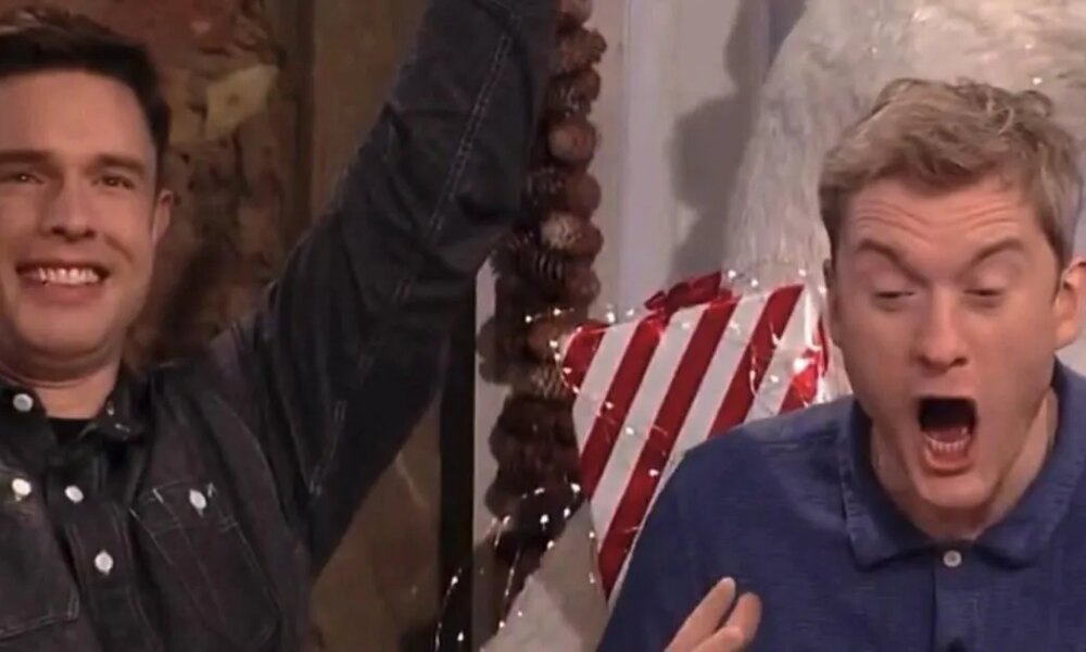 Comedian's live meltdown is a late contender for 'TV moment of the year'