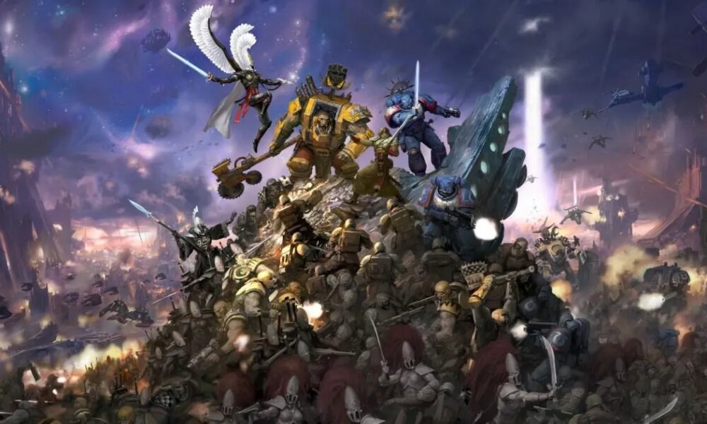 Total War: Warhammer 40,000 is real and it’s got David Harbour in it