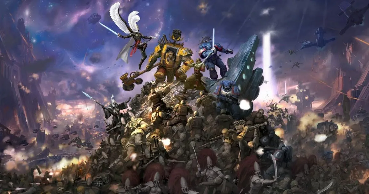 Total War: Warhammer 40,000 is real and it’s got David Harbour in it