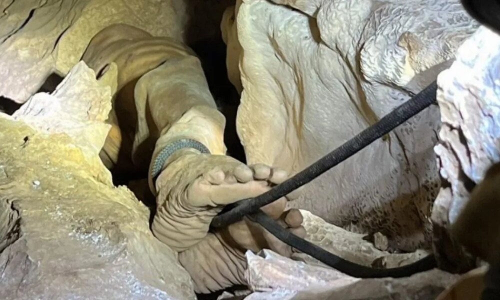 Buddhist monk survives for days trapped upside down in cave | News World