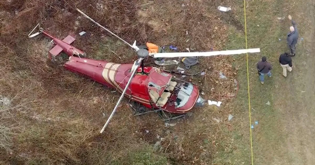 Pilot killed after helicopters collide in mid-air over New Jersey | News US