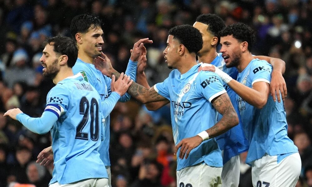 Report, result and goals as Cherki stunner helps City reach Carabao Cup semi-finals