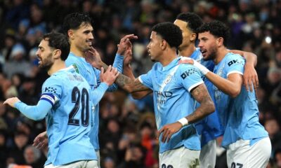 Report, result and goals as Cherki stunner helps City reach Carabao Cup semi-finals