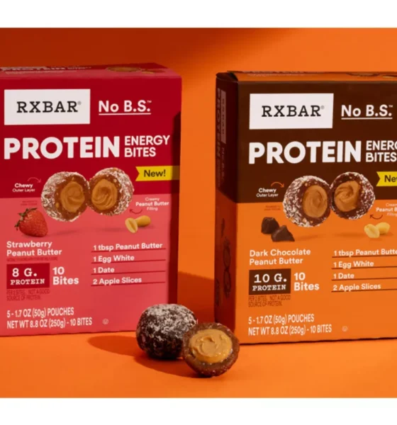 RXBAR rolls out energy bites