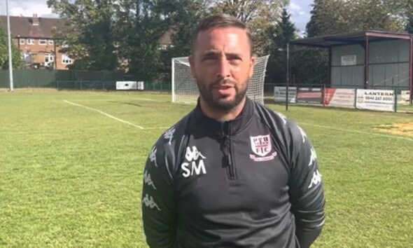 Manager suffers 'injures to face' as non-league clash postponed after cops arrest man, 43, over 'serious incident'