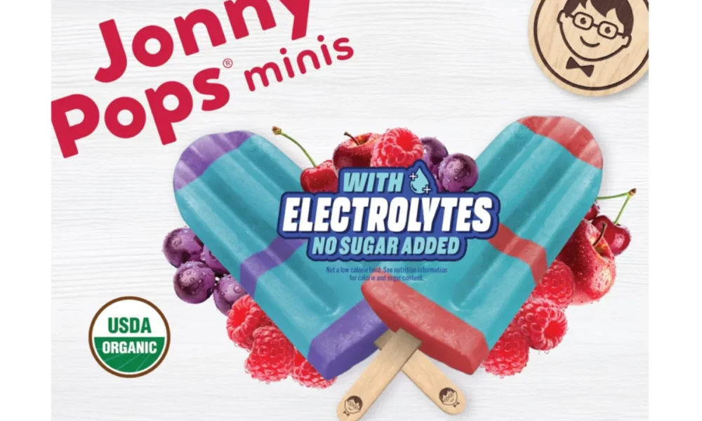 JonnyPops combining electrolytes with frozen pops