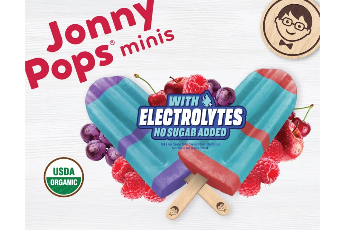 JonnyPops combining electrolytes with frozen pops