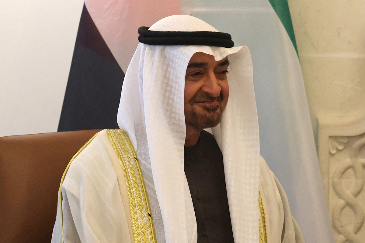 UAE President Sheikh Mohamed bin Zayed Al Nahyan