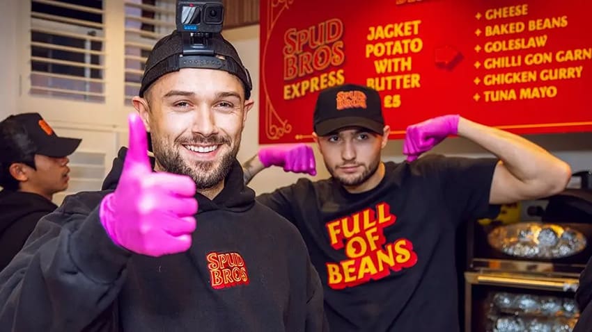 Jacket potatoes are back as TikTok star SpudBros plots UK forecourt expansion