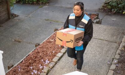 Amazon Stock Gains, Instacart Falls On Amazon Now 'Ultra-Fast' Delivery Plan
