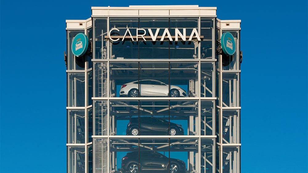 Carvana Stock Rockets To A High Ahead Of Joining Elite Group
