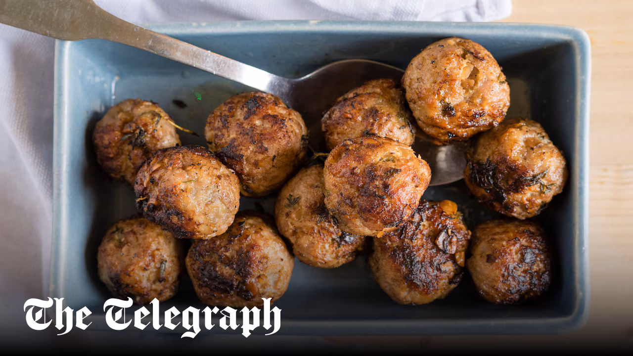 Pork, apple and hazelnut stuffing recipe