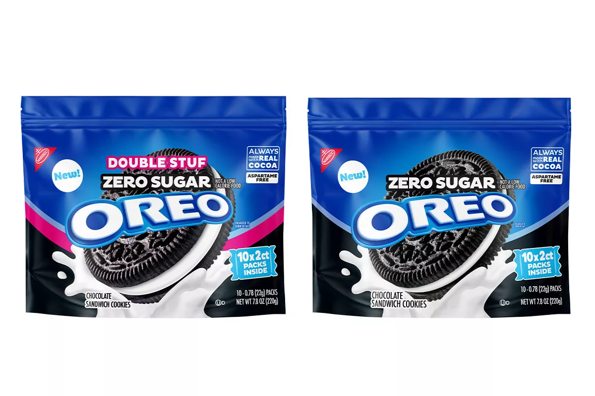 Oreo embraces the sugar-free trend