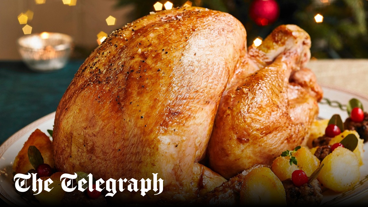 Traditional roast turkey