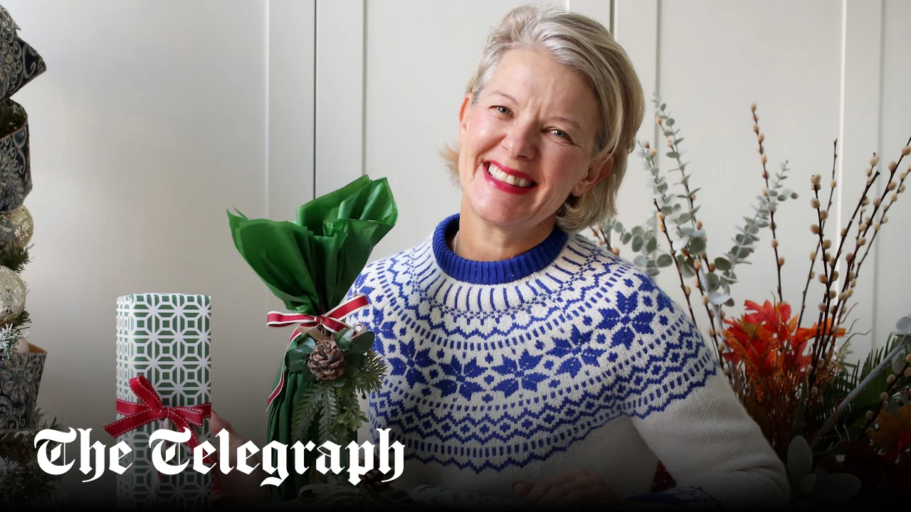 How to wrap Christmas presents: an expert guide