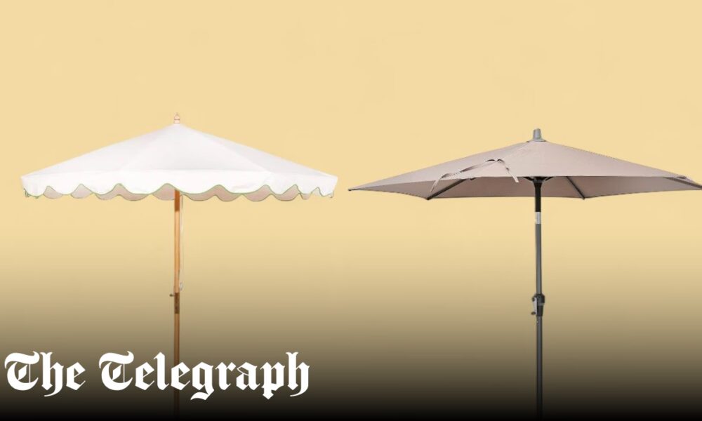 Best garden parasols of 2026, including upright, tilting and cantilever designs